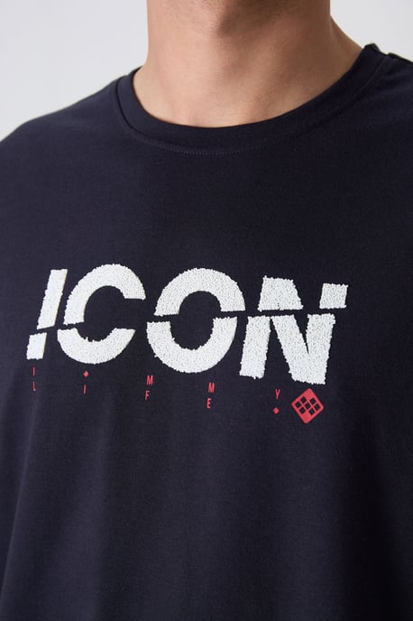 Overgrote Logo Print Crew Neck T-Shirt - Image 2