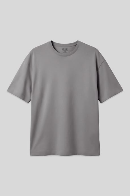 Oversized Katoenen Crew Neck T-Shirt - Image 1