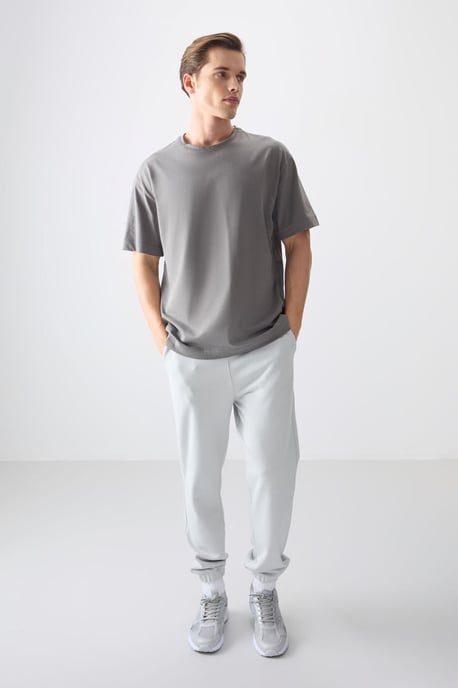 Oversized Katoenen Crew Neck T-Shirt - Image 5