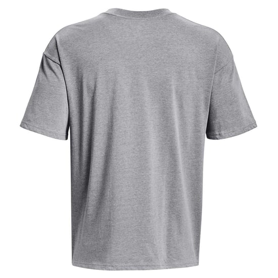 Under Armour Unisex Adult Heavyweight Short-Sleeved T-Shirt (Grey) - Image 3
