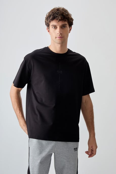 Oversized Geprinte Crew Neck T-shirt - Image 1