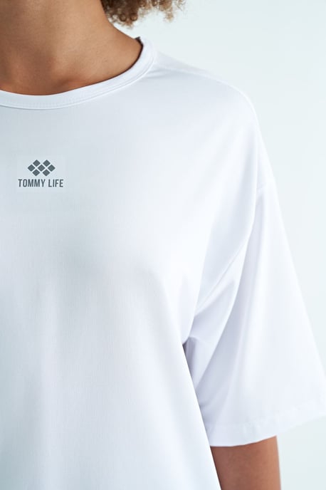 Överdimensionerad crew neck T-shirt - Image 3