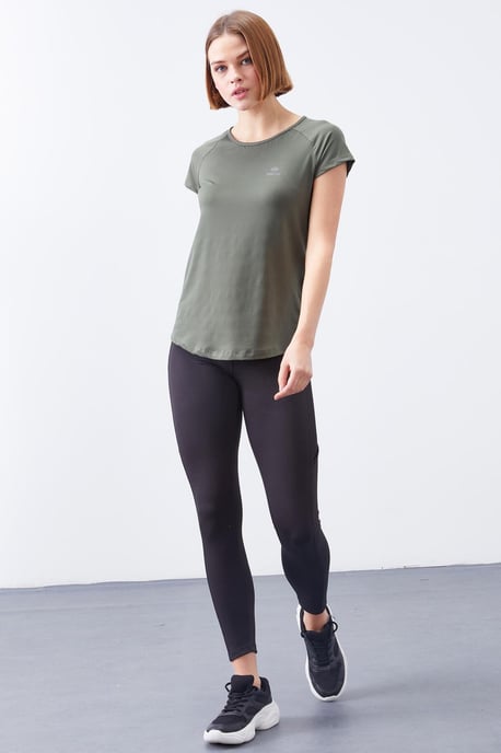 Women's Short-Sleeve Crew Neck T-Shirt - Image 2