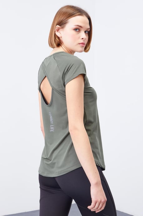 Women's Short-Sleeve Crew Neck T-Shirt - Image 3