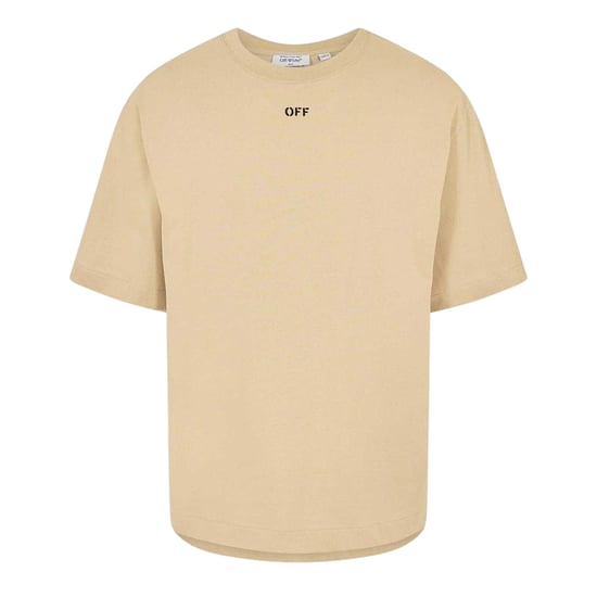 Off White Heren Skate Crew Neck T-shirt (Bruin/Zwart) - Image 1