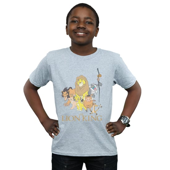 Disney Jongens The Lion King Groep T-Shirt (Sportgrijs) - Image 1