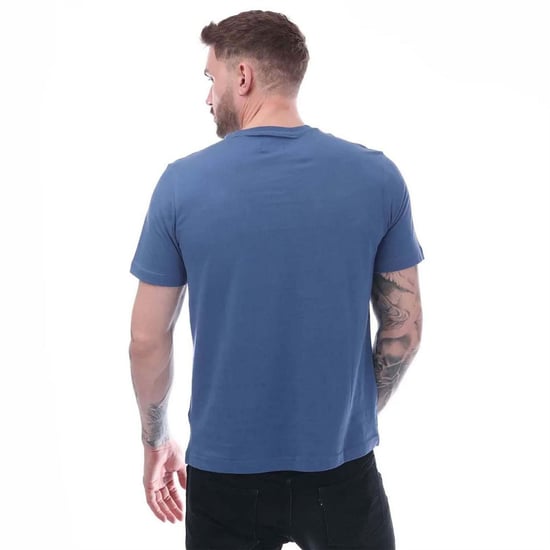 Farah Heren Dean Katoen T-Shirt (Blauw) - Image 3