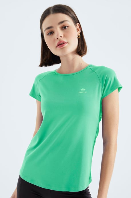 Women's Short-Sleeve Crew Neck T-Shirt - Image 3