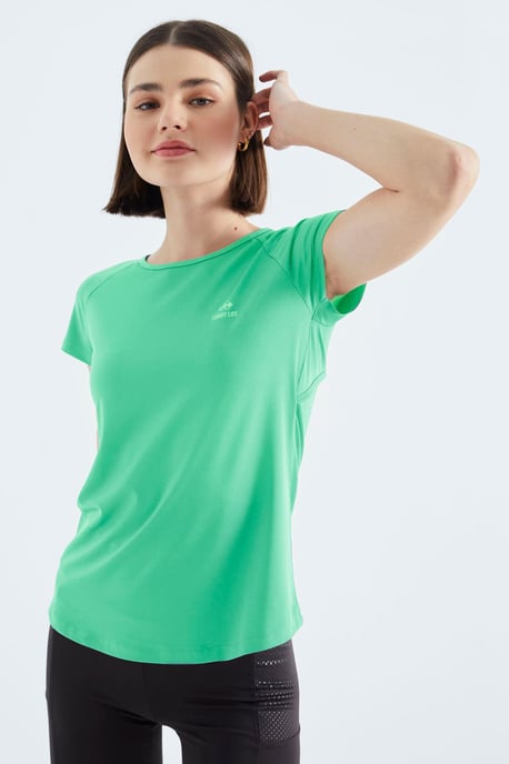Women's Short-Sleeve Crew Neck T-Shirt - Image 4