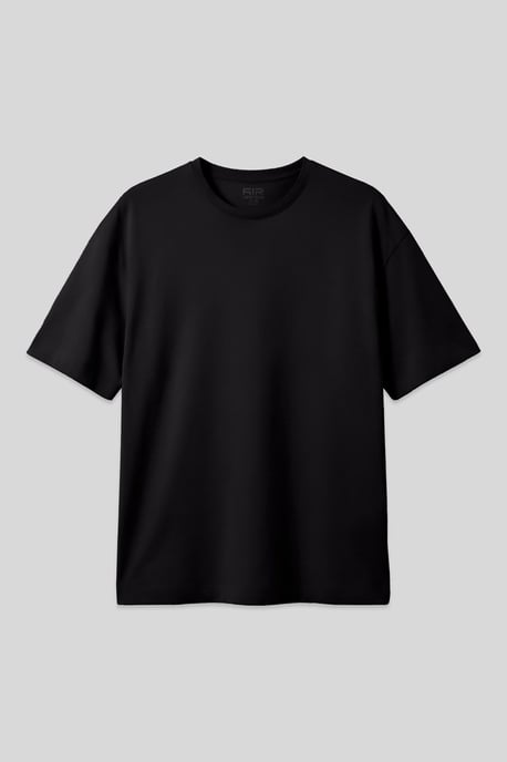 Oversized Katoenen Crew Neck T-Shirt - Image 1