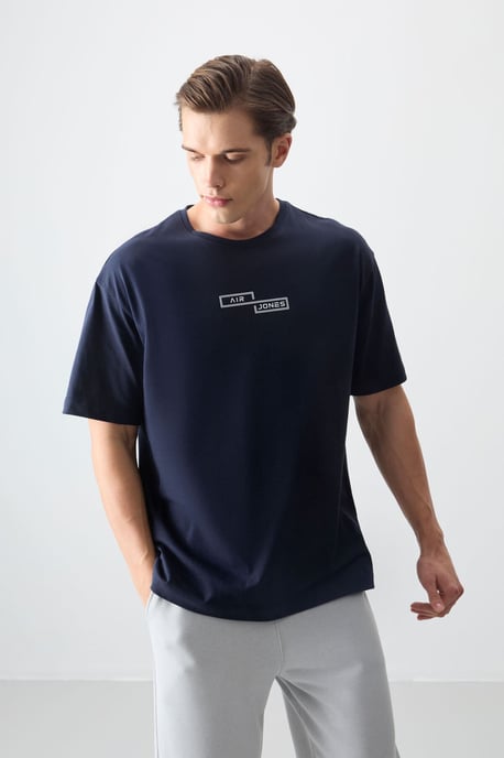 Overmaatse Katoenen Geprinte T-shirt - Image 1
