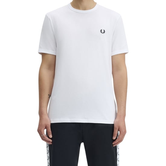 Fred Perry Ringer T-Shirt White - Image 5