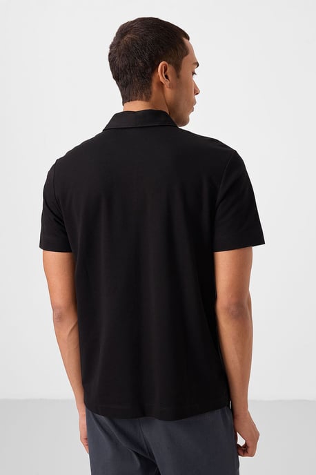 Herrarnas bomullselastan polo t-shirt - Image 6