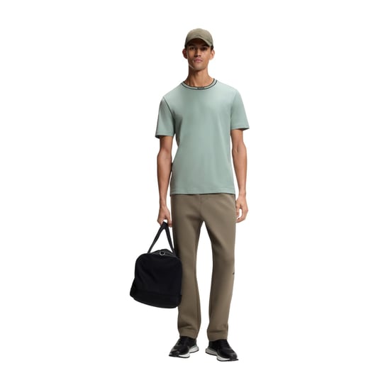 Boss Heren Crew Neck Regular T-shirt (Groen) - Image 3