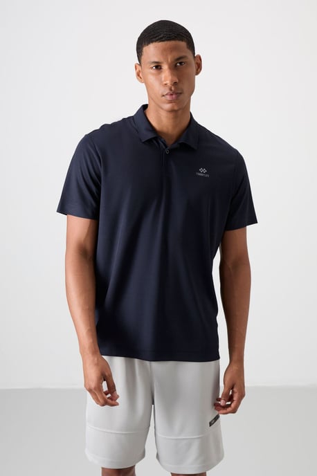 Heren Polo T-shirt met Logo Borduursel - Image 4