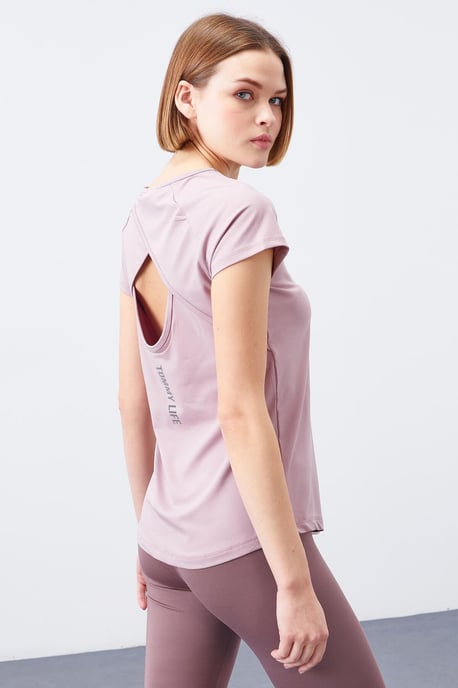 Women's Short-Sleeve Crew Neck T-Shirt - Image 3