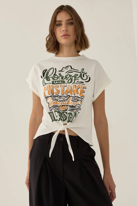 Tryckt Kortärmad T-shirt - Image 3
