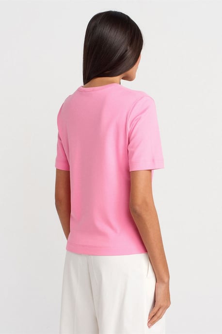 Women's Cotton V-Neck T-Shirt - Image 2