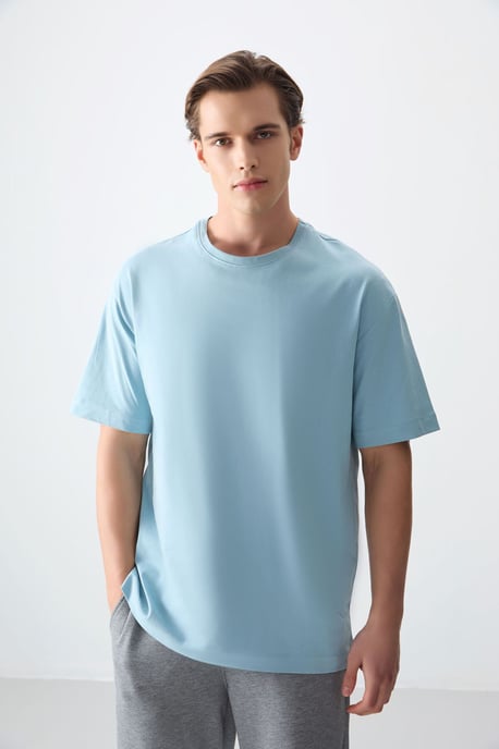 Oversized Katoenen Crew Neck T-Shirt - Image 2