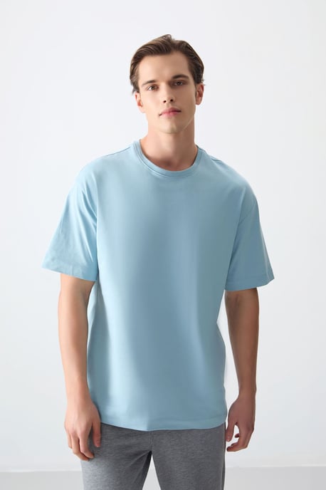 Oversized Katoenen Crew Neck T-Shirt - Image 4