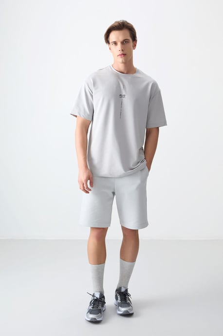 Oversized Geprinte Crew Neck T-shirt - Image 2