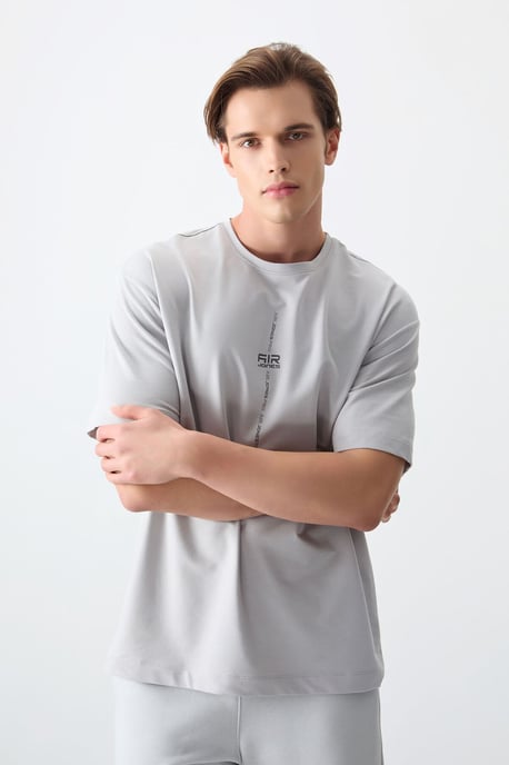 Oversized Geprinte Crew Neck T-shirt - Image 4