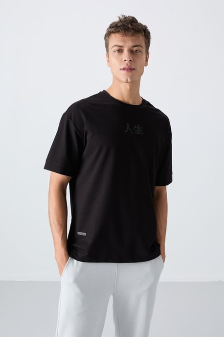 Oversized Geprinte Crew Neck T-shirt - Image 1