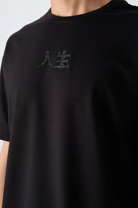 Oversized Geprinte Crew Neck T-shirt - Image 3