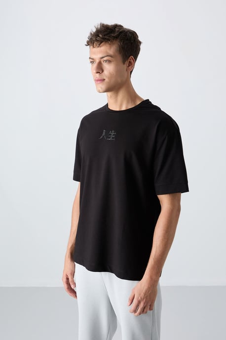 Oversized Geprinte Crew Neck T-shirt - Image 4