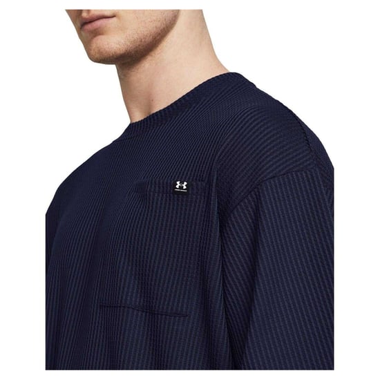 Under Armour Heren Rival Wafel T-shirt (Blauw) - Image 4