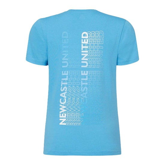 Castore Dames-T-shirt met opdruk op de rug van Newcastle United FC (Azuurblauw) - Image 2