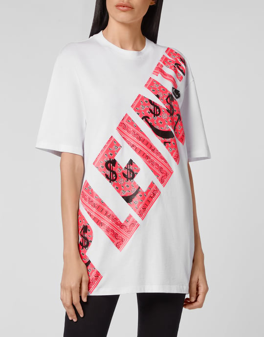T-Shirt Round Neck Ss Keep $Miling - Image 4