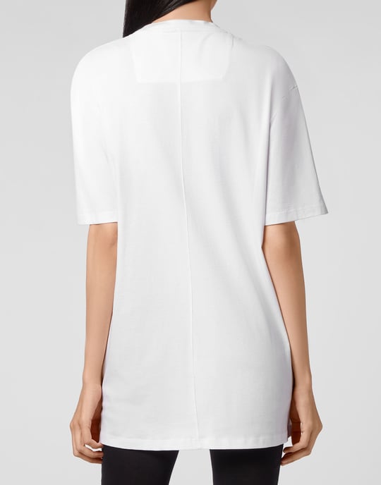 T-Shirt Round Neck Ss Keep $Miling - Image 5
