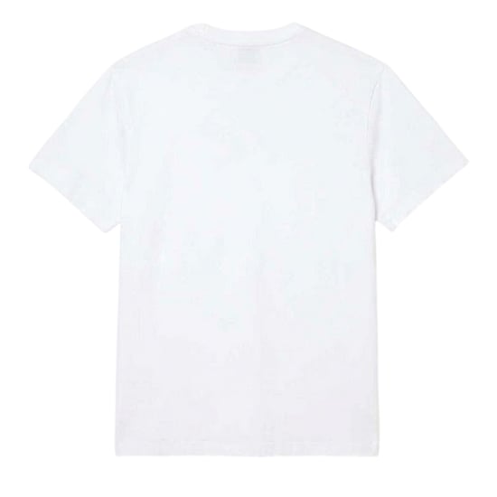 Lacoste Mens Embroidered Logo Cotton T-Shirt (White) - Image 2