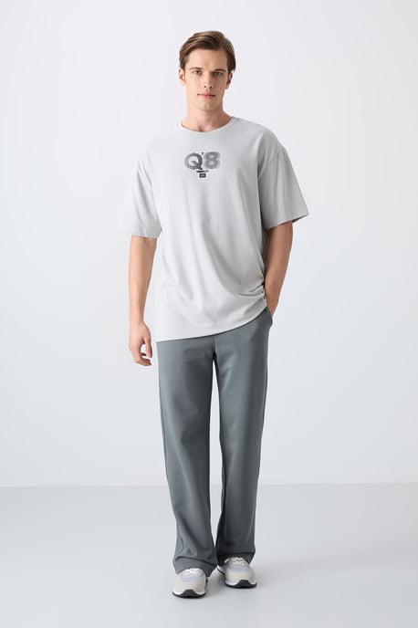 Overlookende Gedrukte Logo Crew Neck T-Shirt - Image 2