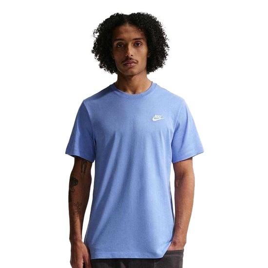 Nike Heren Club T-Shirt (Lichtblauw) - Image 2