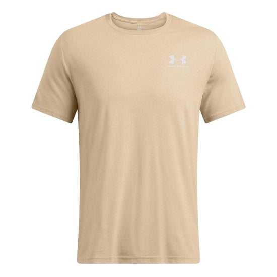 Under Armour Mens Sportstyle Chest Logo T-Shirt (Khaki Brown) - Image 1
