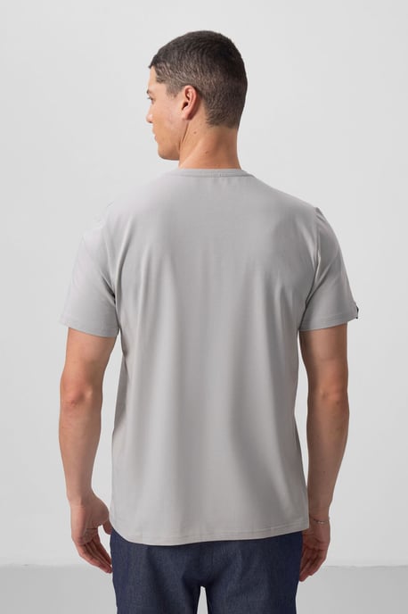 Herr V-ringad kortärmad T-shirt - Image 6