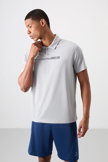 Herr Polo Krage Knapp T-shirt - Image 3