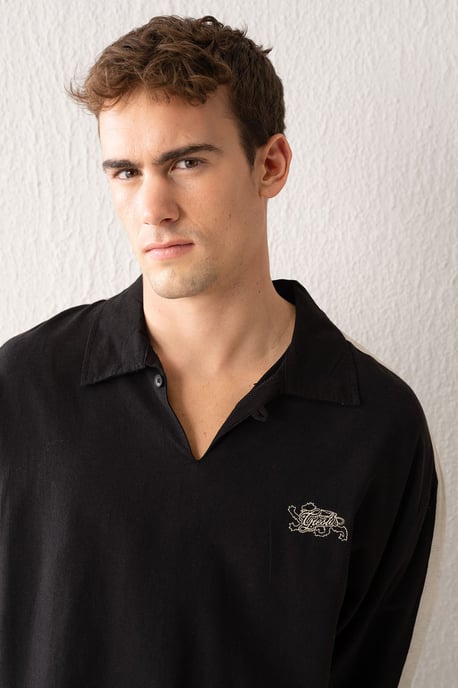 Herrarnas bomullspolo T-shirt - Image 2