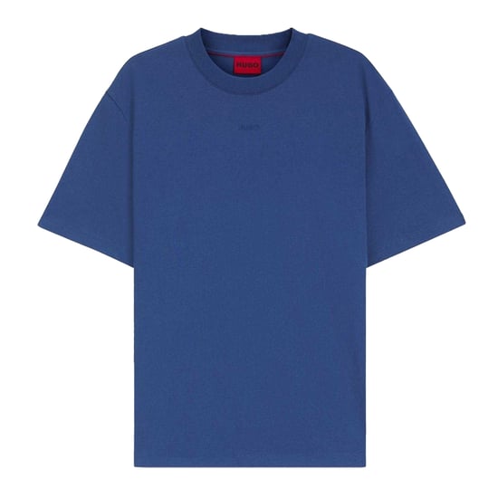 Hugo Boss Heren Zwaargewicht Relaxed Fit T-shirt (Medium Blauw) - Image 1