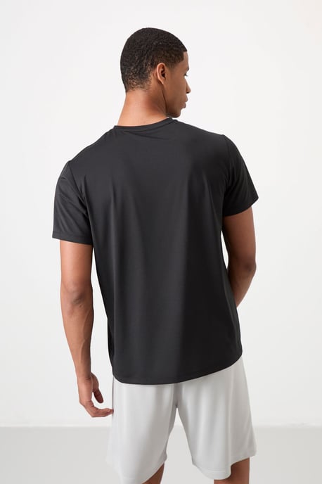 Herrars Regular Fit Logotryck T-shirt - Image 5