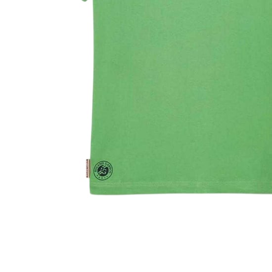 Lacoste Unisex volwassen Roland Garros Editie Normaal T-Shirt (Groen) - Image 2