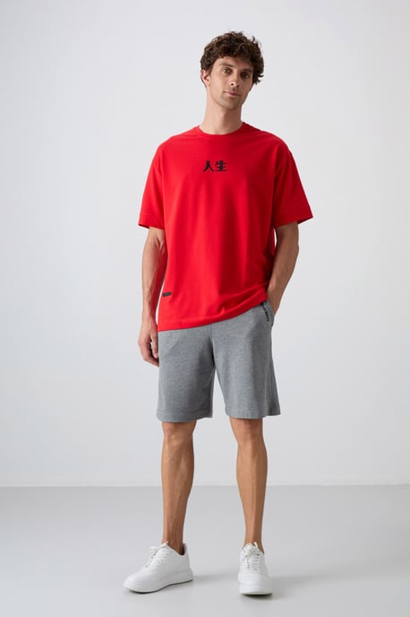 Oversized Geprinte Crew Neck T-shirt - Image 2