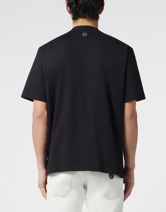 Round Neck T-Shirt Skull Tennis Skull - Image 5