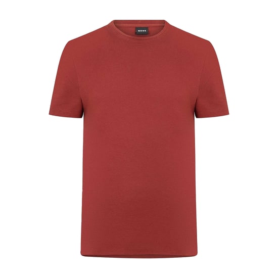 Hugo Boss Heren Boss Katoen Regular T-shirt (Bruin) - Image 1