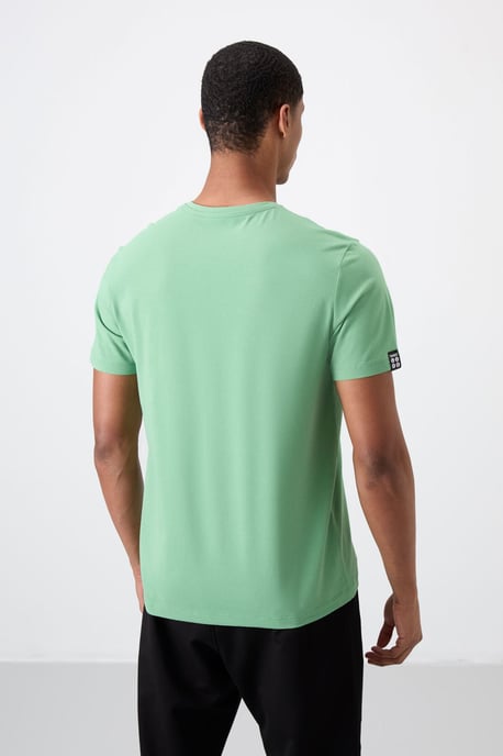 Heren V-hals Korte Mouwen T-shirt - Image 6