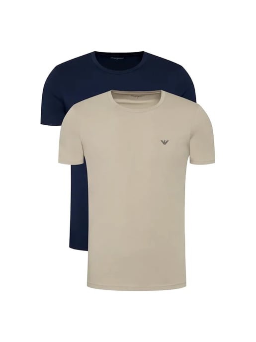 Emporio Armani Heren T-shirt Pakket x2 adelaar - Image 1