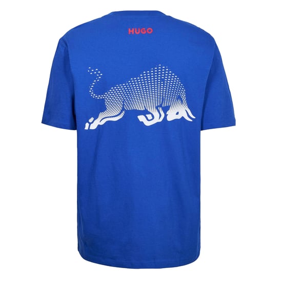 Hugo Mens Vcarb Regular T-Shirt (Medium Blue) - Image 2