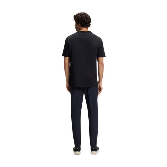 Boss Heren Crew Neck Regular T-shirt (Zwart) - Image 2